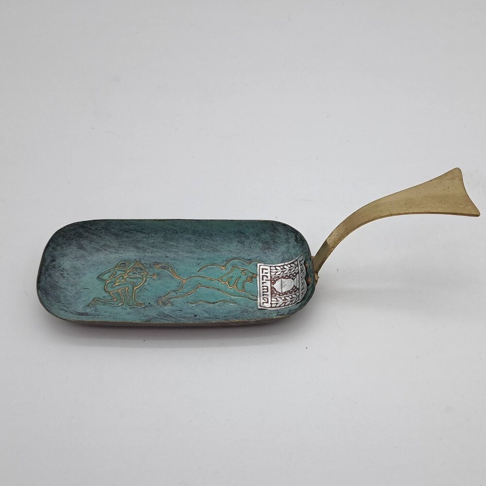 Hakishut Verdigris Copper Tray